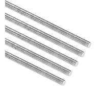 Fully Threaded Rod,5 Pcs M8 Stainless Steel Bar Studs Hardware Length 180 500Mm for Industry And Construction(M8x200mm)