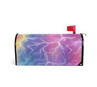 Fulmine Bulloni Arcobaleno Colore Decorativo mailbox avvolge per San Valentino unico giorno memoriale mailbox formato standard Caja de correos