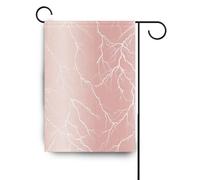 Fulmine Rose Gold stagionale casa bandiere per esterni bandiere & banner per la decorazione del patio 28x40 doppia faccia