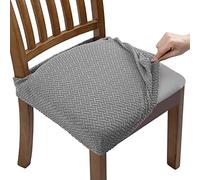 Fuloon Coprisedie, 6 Pezzi Coprisedia Elasticizzato Universale,Fodere Sedie Lavabili Removibili per Hotel,Arredamento Ristorante