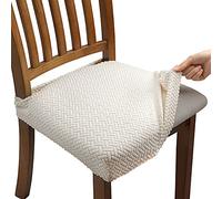 Fuloon Coprisedie, 6 Pezzi Coprisedia Elasticizzato Universale,Fodere Sedie Lavabili Removibili per Hotel,Arredamento Ristorante