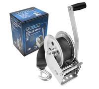 Fulton 142305 - Verricello a velocità singola con cinghia da 50 m, capacità di 816,5 kg, confezione da 1