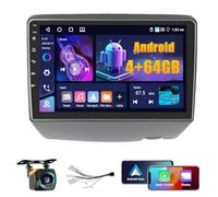 Fuluku 4+64G Android Autoradio per Toyota Vitz XP10 Yaris Square Echo 1999-2005 con Wireless Carplay Android Auto, 9'' IPS Touch Screen Radio con Bluetooth 5.0/GPS/Telecamera posteriore/FM/WiFi/SWC