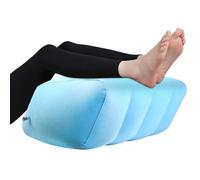 Fulushouxi 1 PzCuscino per Gambes, Cuscino Gonfiabile per Gambes, Cuscino Gambes per Dormire alza Gambe Portatile per Elevazione Gambe Migliorare Circolazione Sanguigna(blu)
