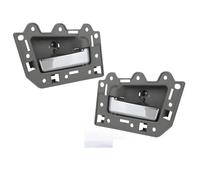 FULUSIC Maniglie Interne per Portiere Auto per Jeep per Grand Cherokee 2005-2011 1JV461J3AA 1JV471J3AA 5HR421J3AK 5HR411J3AK Auto Maniglia per Porta Interna Maniglia Interna(2xChrome Rear Pair)