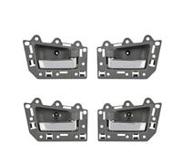 FULUSIC Maniglie Interne per Portiere Auto per Jeep per Grand Cherokee 2005-2011 1JV461J3AA 1JV471J3AA 5HR421J3AK 5HR411J3AK Auto Maniglia per Porta Interna Maniglia Interna(4xChrome Front Rear)