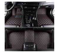 FULUSIC Tappetini Abitacolo LHD per X3 per F25 2011 2012 2013 2014 2015 2016 2017 Anno Accessori per Auto Tappeti Tappetini Anti-incrostazione Auto Moquette(Black Red)