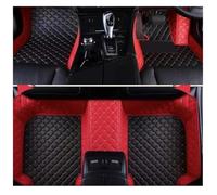 FULUSIC Tappetini Abitacolo per 5 per GT 5 Posti 2010 2011 2012 2013-2017 Interni Stile Anti-fouling Pads Impermeabili Accessori Auto Auto Moquette(Black with Red,RHD)