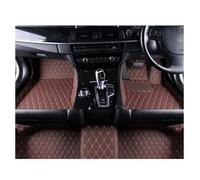 FULUSIC Tappetini Abitacolo per SsangYong per Stavic 2008-2014 Tappetino in Pelle per Interni Auto Tappetino Protettivo Accessori per Auto Auto Moquette(Coffee,RHD)