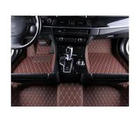 FULUSIC Tappetini Abitacolo per SsangYong per Stavic 2008-2014 Tappetino in Pelle per Interni Auto Tappetino Protettivo Accessori per Auto Auto Moquette(Coffee,LHD)