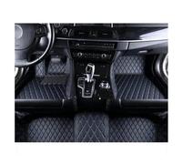 FULUSIC Tappetini Abitacolo per SsangYong per Stavic 2008-2014 Tappetino in Pelle per Interni Auto Tappetino Protettivo Accessori per Auto Auto Moquette(Black Blue,LHD)