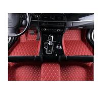 FULUSIC Tappetini Abitacolo per SsangYong per Stavic 2008-2014 Tappetino in Pelle per Interni Auto Tappetino Protettivo Accessori per Auto Auto Moquette(Wine Red,LHD)
