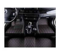 FULUSIC Tappetini Abitacolo per SsangYong per Stavic 2008-2014 Tappetino in Pelle per Interni Auto Tappetino Protettivo Accessori per Auto Auto Moquette(Black Red,LHD)