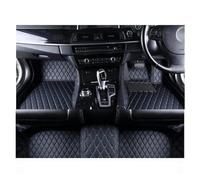 FULUSIC Tappetini Abitacolo per SsangYong per Stavic 2008-2014 Tappetino in Pelle per Interni Auto Tappetino Protettivo Accessori per Auto Auto Moquette(Black Blue,RHD)