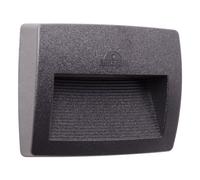 Fumagalli Applique da esterno LORENZA 190 Grigio (19x4,5x15cm) AS2 000 000 LXK1K