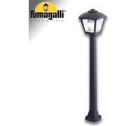 Fumagalli Giaffa/Roby nero Lampione E27 - Design Moderno e Resistenza per Est