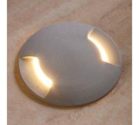 Fumagalli Lampada da incasso a pavimento a LED Ceci 120-2L grigio CCT Fumagalli