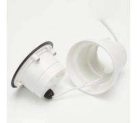 Fumagalli Lampada da incasso per pavimento a LED Ceci 120-2L in nero CCT Fumagalli