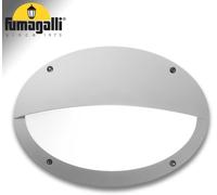 Fumagalli Maddi Hl Grigio- Plafoniera Ovale con Cover a Palpebra