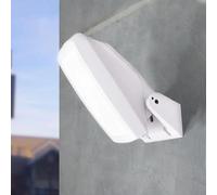 FUMAGALLI PLAFONIERA ORIENTABILE DA MURO GIOVA/GERMANA E27 BIANCO/GRIGIO