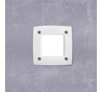 FUMAGALLI SEGNAPASSO LETI 100 SQUARE NERO - BIANCO - GRIGIO OPALE LED GX53 3W C