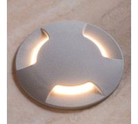 Fumagalli Spot LED da interrare Ceci 120-3L grigio CCT Fumagalli