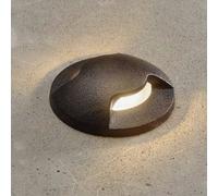 Fumagalli Spot LED incasso Aldo 2L nero/trasparente 3.000K Fumagalli