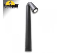 FUMAGALLI STEVEN Applique LED 1,7W 4000K Satin Nero 45cm Moderno