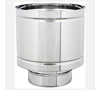 FUMAIOLO A BOTTE IN ACCIAIO INOX D.12