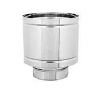 FUMAIOLO A BOTTE INOX 25 CM.