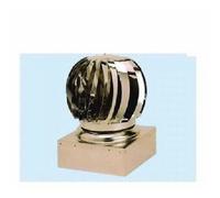 FUMAIOLO CAPPELLO GIREVOLE ASPIRAFUMO PER STUFA 32X32 IN ACCIAIO INOX QUADRATO