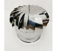 FUMAIOLO, COMIGNOLO GIREVOLE, TERMINALE PER CAMINO,RADIANTE. IN ACCIAIO INOX onforme]