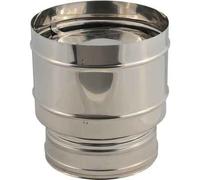 FUMAIOLO DOPPIA PARETE ANTIVENTO Ø 130/180 mm