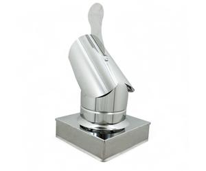 Fumaiolo in acciaio inox quadro a gallo