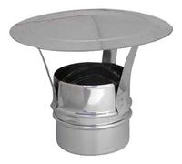 FUMAIOLO INOX TONDO A CAPPELLO 'CINESE' Ø 160 mm