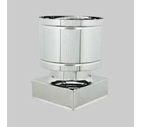 FUMAIOLO QUADRO ANTIVENTO 200x200 mm Fumaioli Tubi