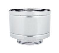 FUMAIOLO QUATTRO VENTI DOPPIA PARETE INOX I 316 E 304 - TESTA CAMINO ASPIRATORE