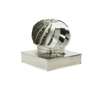 FUMAIOLO VENTOLINI ACCIAIO INOX,TESTA GIREVOLE,CAMINO 22X22,CANNA FUMARIA,346360