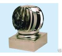 FUMAIOLO VENTOLINO INOX CAPPELLOTTO GIREVOLE RETTANGOLARE CM.27X32 COMIGNOLO TUB