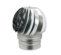 FUMAIOLO VENTOLINO TONDO zincato attacco femmina