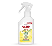 FUMAKILLA VAPE DERM FAMILY ACTIVE, Lozione antipuntura a base di Icaridina pronta all'uso, Protegge la pelle senza ungerla, 150ml