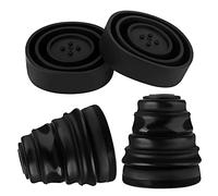 Fumanduo 4 Pezzi Coperture Antipolvere per Fari Auto, Tappi Parapolvere in Gomma Retrattili Universali per Fari LED dell’Auto Coperchio di Tenuta per Fari Auto Custodia in Gomma, 65/90/100mm