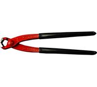 Fumasi 222602P Tenaglia Cementisti Muratori, Rosso/Nero/Acciaio, 220 mm