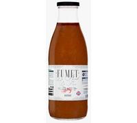 Fumet Caldo di Pesce, Brodo di Pesce Pronto da Mangiare, Senza Glutine, 950g, Bottiglia in Vetro, pack 2