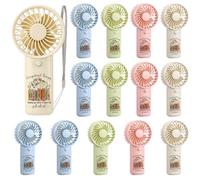 Fumete 6 pz Terapia Occupazionale Regali Bulk Mini Portatile Palmare Ventilatore A Batteria Floreali OT Personal Fan Terapia Occupazionale Mese Apprezzamento Regali per OT Terapeuta Assistente Donne