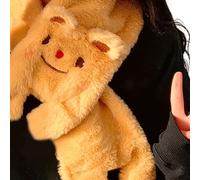 Fumetti Orso Calco Più Caldo Guanti Full Finger Set Per Ciclismo Sport Invernale E L'arrampicata Inverno Accessori Peluche Muggini Per Bambini