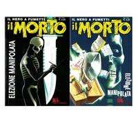 Fumetto Noir IL MORTO Menhir Edizioni 43 Doppia Cover Variant Limitata 250/500
