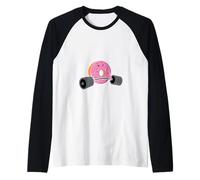 Fumetto "Non Mollare",simpatica idea regalo per uomo e donna Maglia con Maniche Raglan