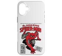 fumetto retrò Marvel Spider-Man Custodia per iPhone 16 Plus
