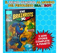 Fumetto THE BRAINROTS numero 0 dei Personaggi Italian Brainrot libretto Comic #0
